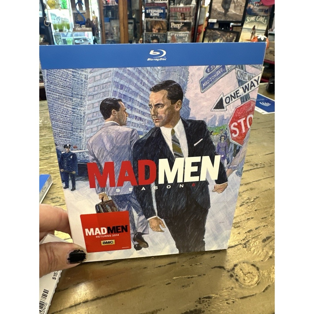 NEW - SEALED - Mad Men - Season Six (6) (Blu-Ray, 2013) w/ Slipcover